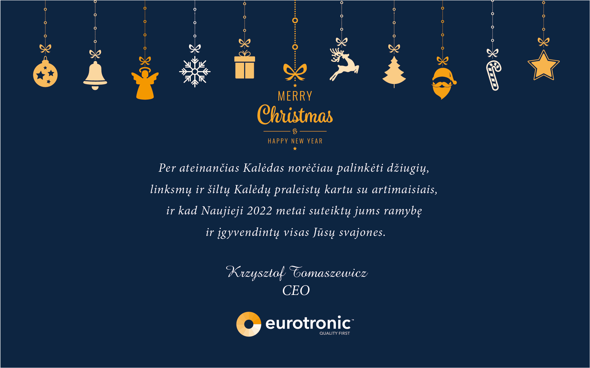 Kalėdiniai sveikinimai